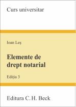 Elemente de drept notarial. Editia 3