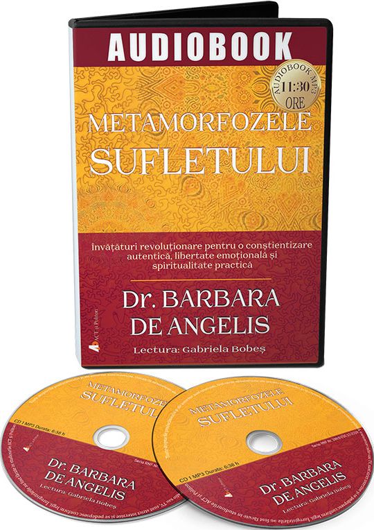 Metamorfozele sufletului, Carte Audio CD