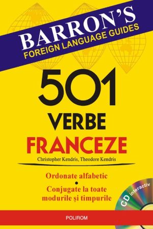501 verbe franceze, manual cu CD