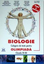 Biologie. Culegere de teste pentru olimpiada cls XI-XII