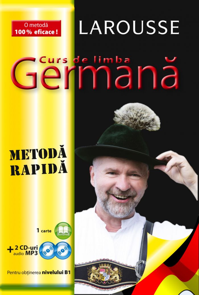 Larousse Germana. Metoda rapida, carte cu 2 CD-uri