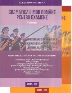 Gramatica limbii romane pentru examene. Editia 2020, 2 volume