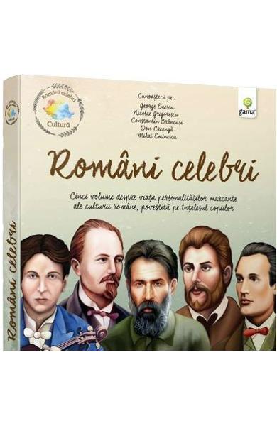 Pachet Romani celebri. Cultura, 5 volume