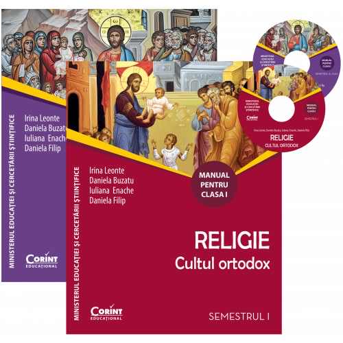 Religie. Cultul ortodox. Manual pentru clasa I semestrul 1 si semestrul 2