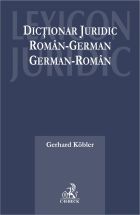 Dictionar juridic roman - german, german - roman